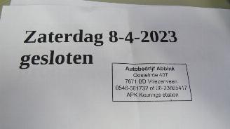 Brommobiel onderdelen Audi RS7 Sportback Zaterdag 8-04-2023 Gesloten 2023/2