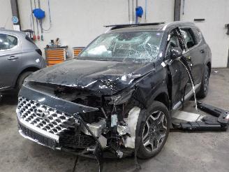 damaged passenger cars Hyundai Santa Fe Santa Fe IV SUV 1.6 T-GDI Hybrid (G4FT) [169kW]  (08-2020/...) 2021/2