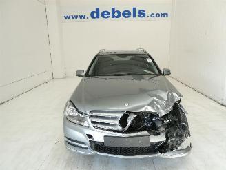 damaged machines Mercedes C-klasse 2.1 D CDI BLUEEFFICI 2013/10